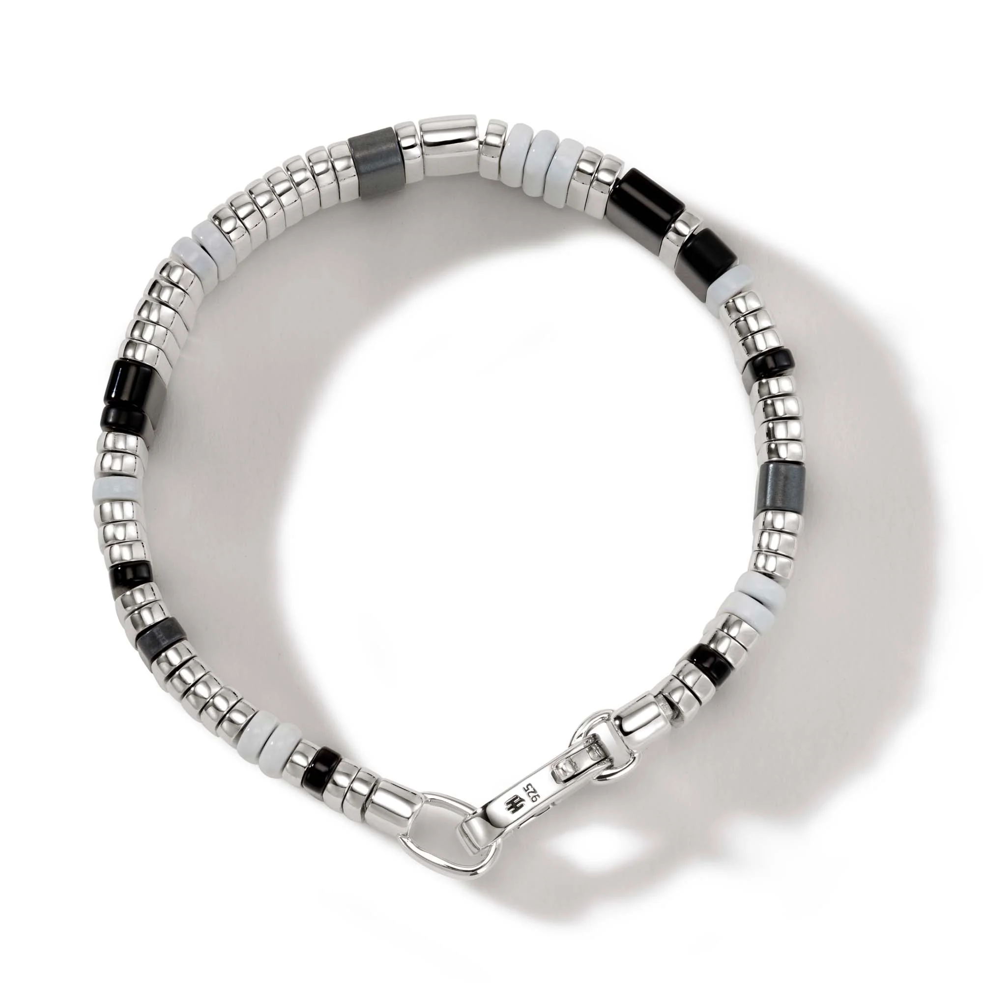 Colorblock Bracelet, Silver|BUS9010521WHBONHE - Image 5