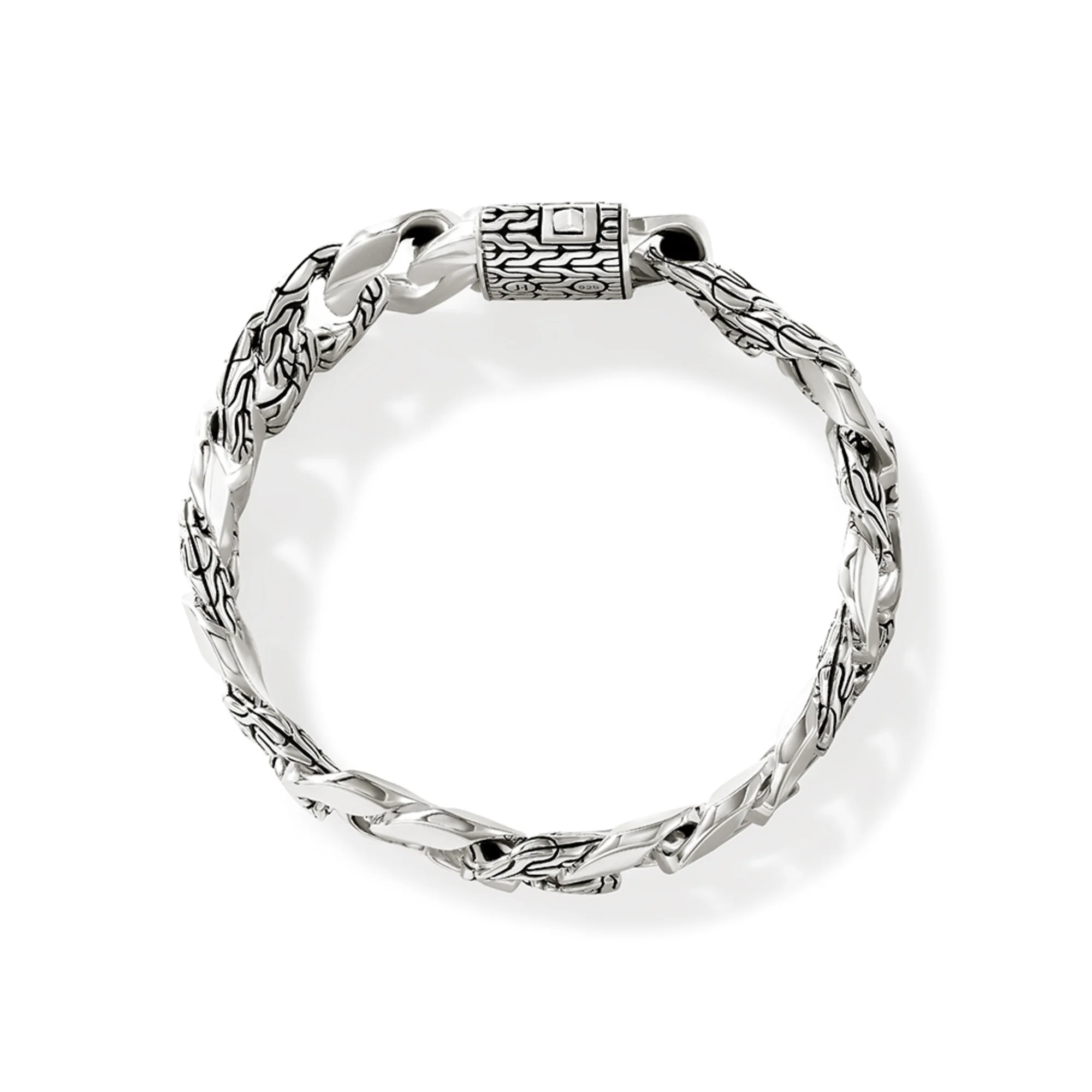 Curb Bracelet, Sterling Silver, 14MM|BU901237 - Image 5