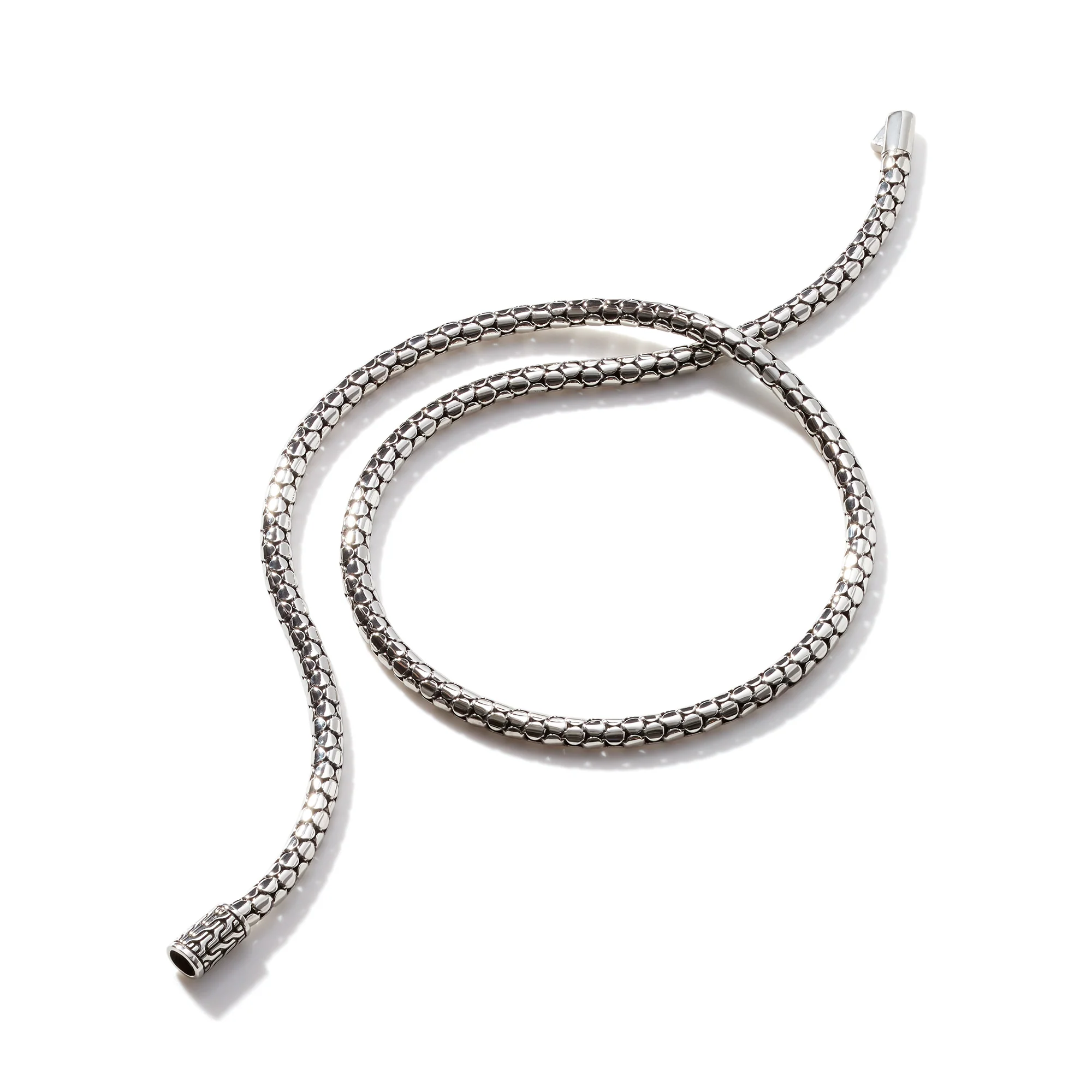 Dot Chain Necklace, Sterling Silver|NB34386 - Image 3