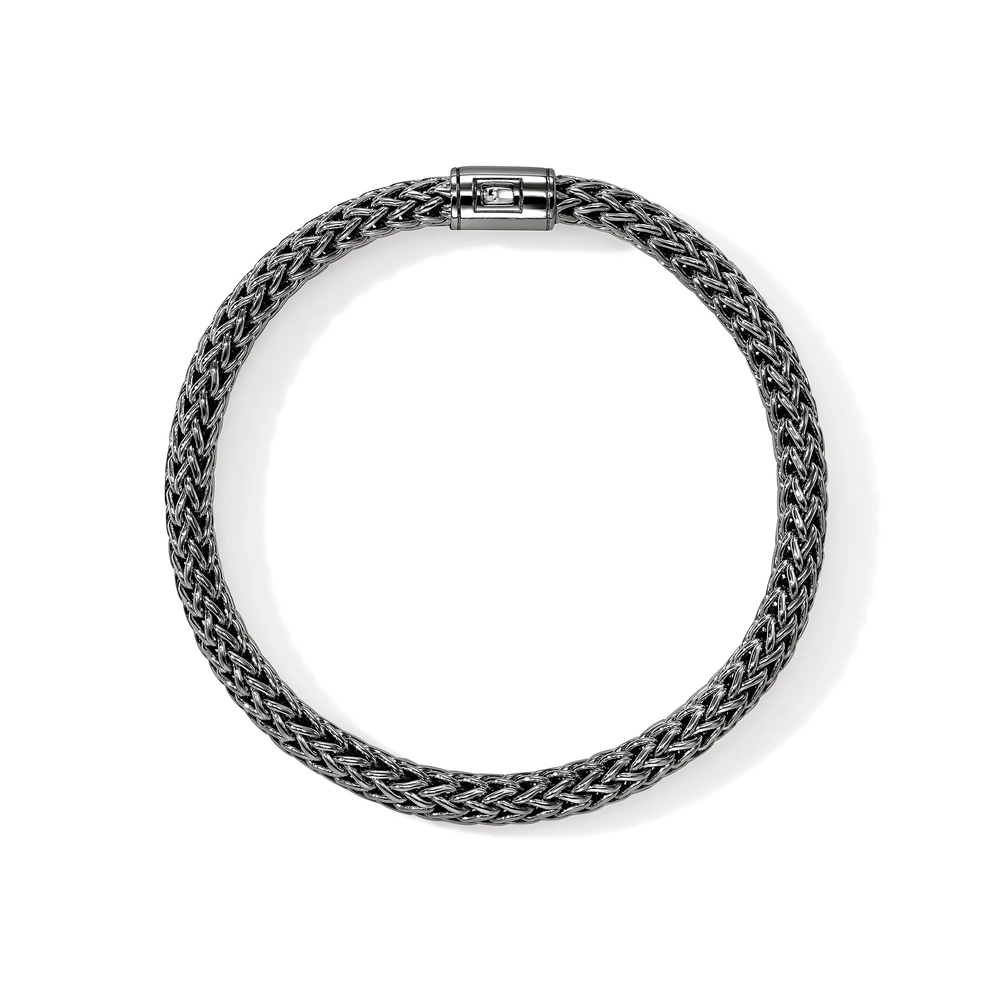 Icon Bracelet, Dark Silver, 7.5MM|BU990400BRD - Image 3