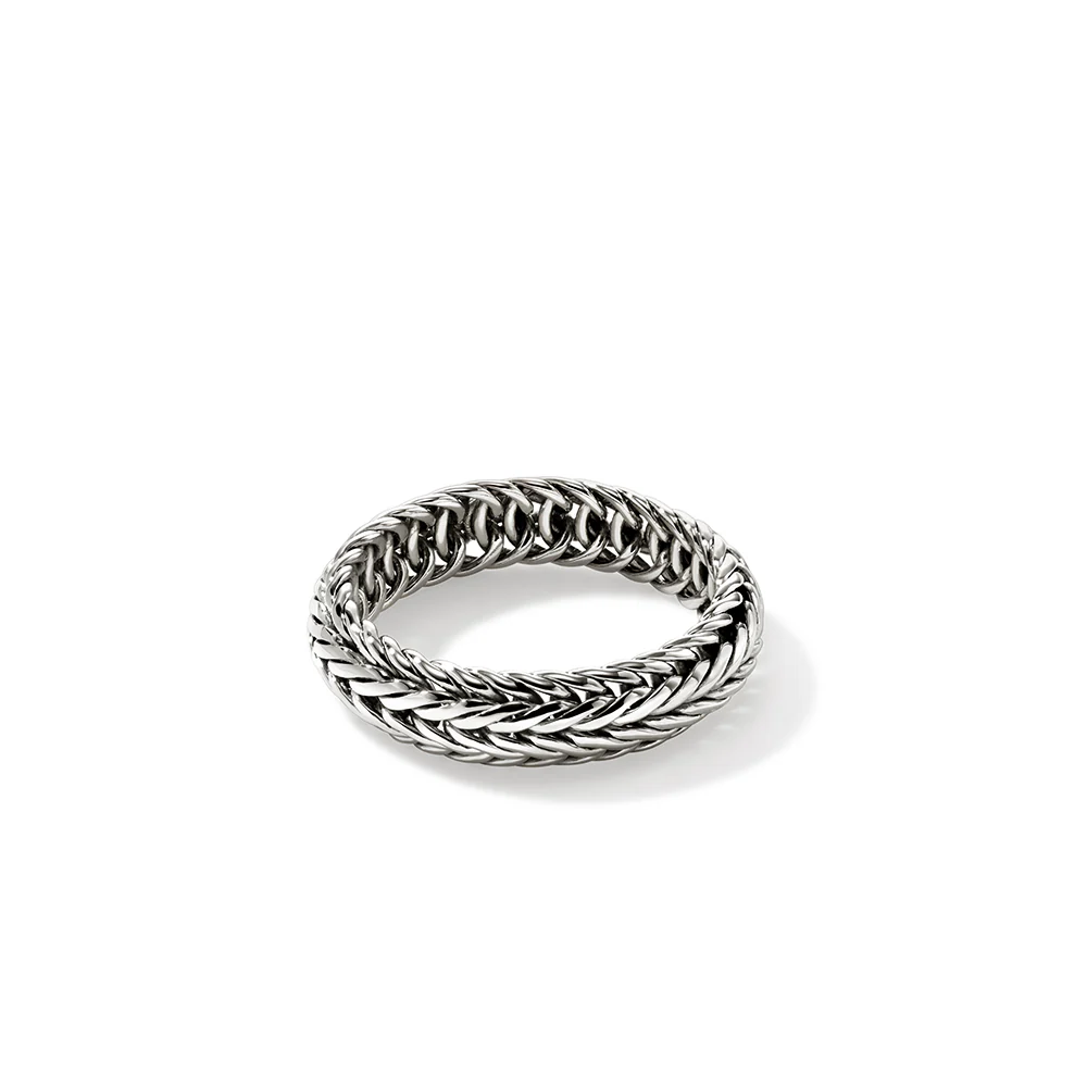 Icon Chevron Band Ring, Sterling Silver, 6MM|RU900341 - Image 4