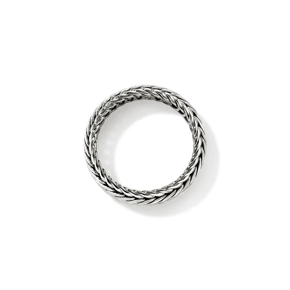 Icon Chevron Band Ring, Sterling Silver, 6MM|RU900341 - Image 5