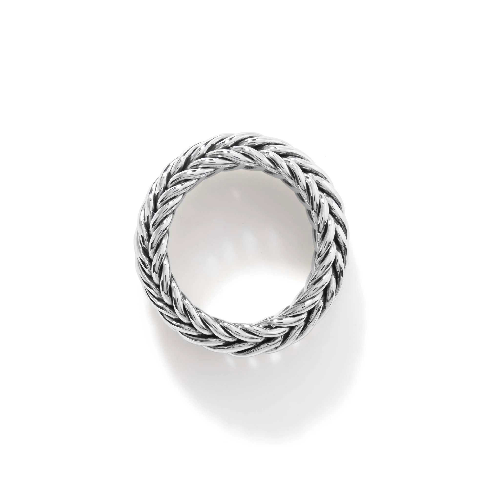 Icon Chevron Band Ring, Sterling Silver, Wide|RU900358 - Image 4