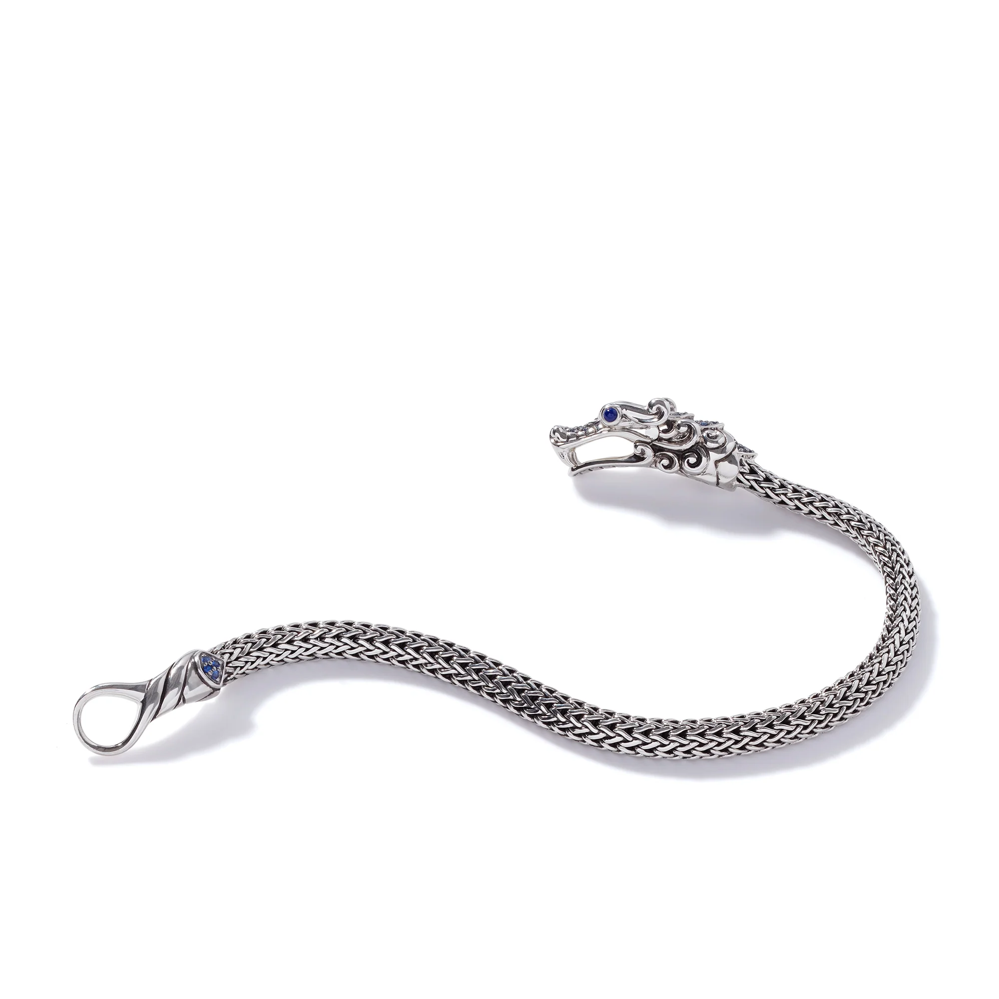 Naga Bracelet, Sterling Silver, Pavé, 5MM|BBS601334BSP - Image 3