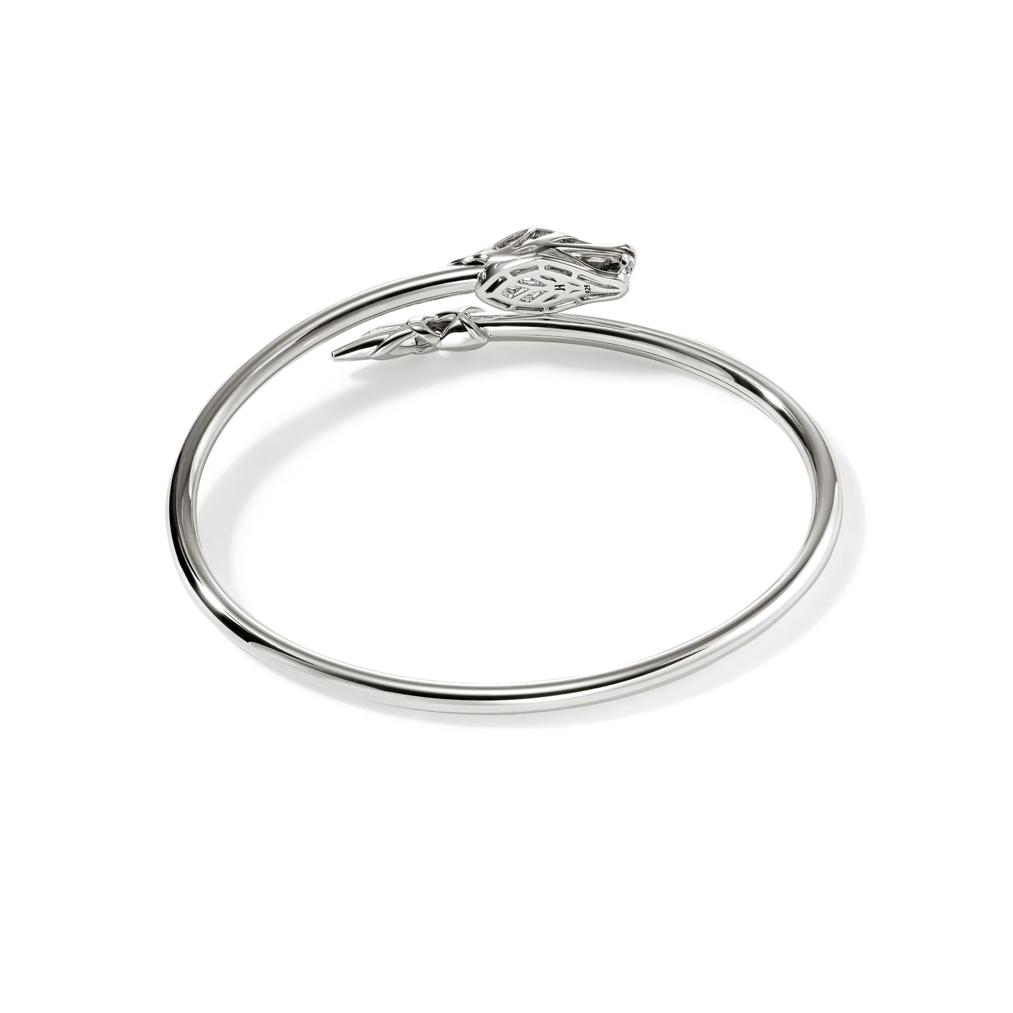 Naga Cuff, Sterling Silver, Slim|CBS603441BSP - Image 4