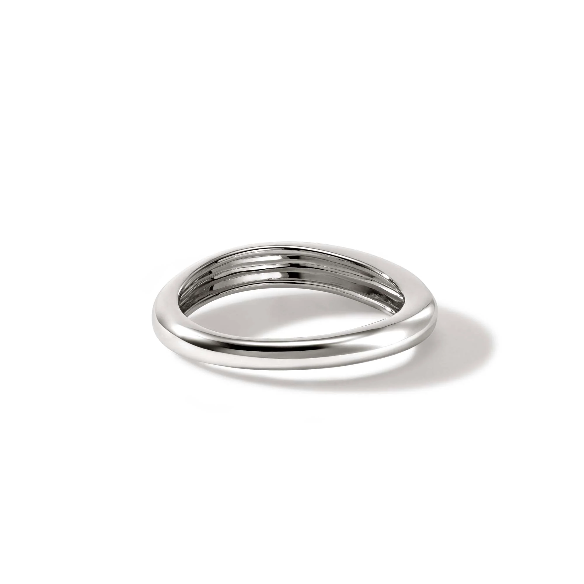 Surf Ring, Sterling Silver, Diamonds, Slim|RBP9011182DI - Image 5