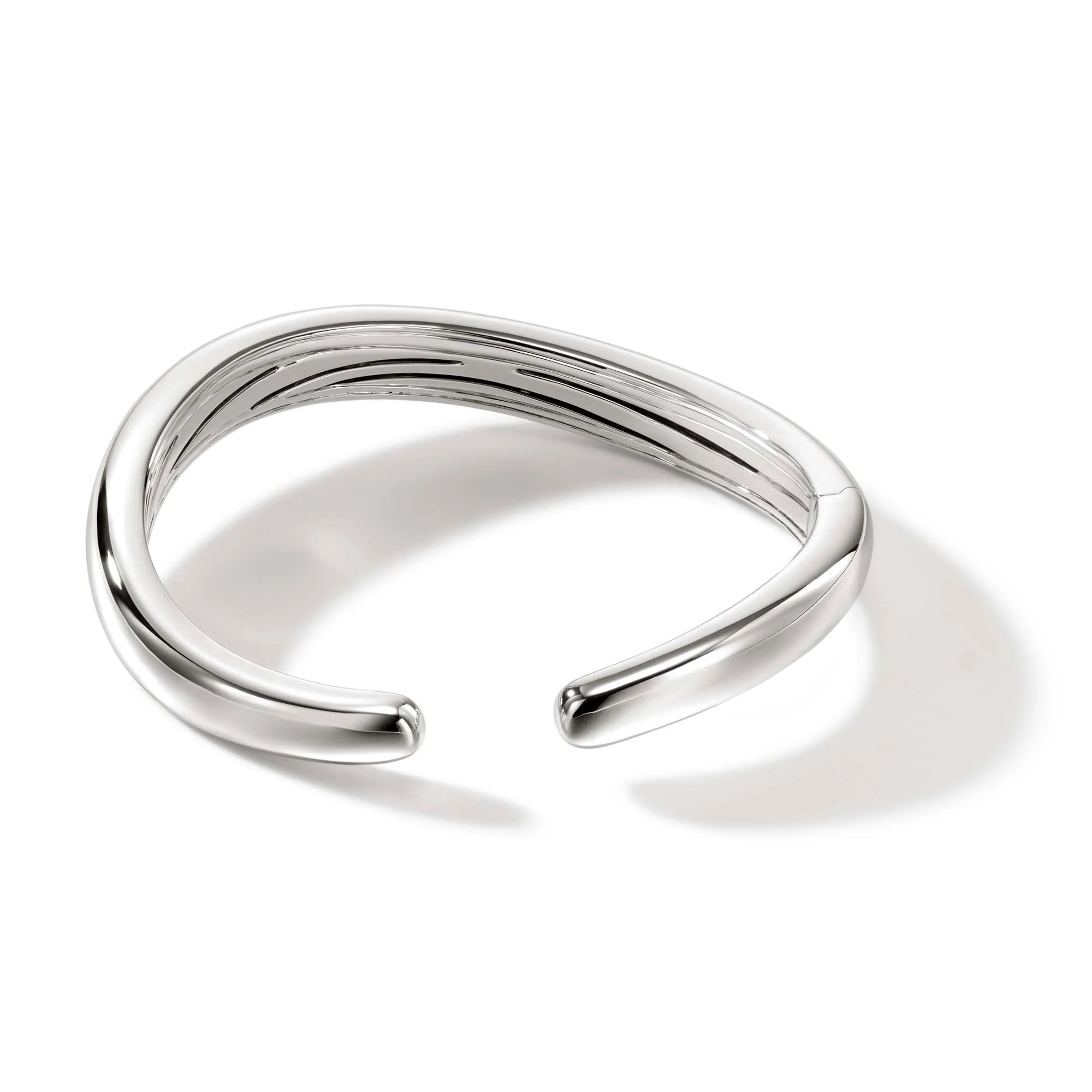 Surf Hinged Cuff, Sterling Silver, Slim|CB901117 - Image 5